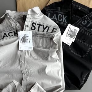 The Tactical Contrast-Stitch Shirts Drop at Royal Fashion