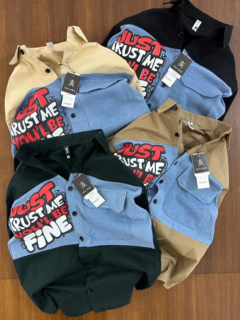 The Color-Block Graffiti Shirts Exclusively at Royal Fashion! - Image 2